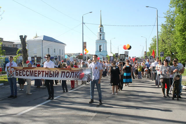 День Победы 2018 года в Лебедяни