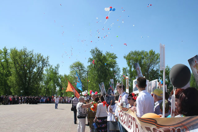 День Победы 2018 года в Лебедяни