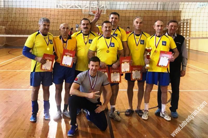 Лебедянская команда ветеранов - чемпионы первенства области 2019