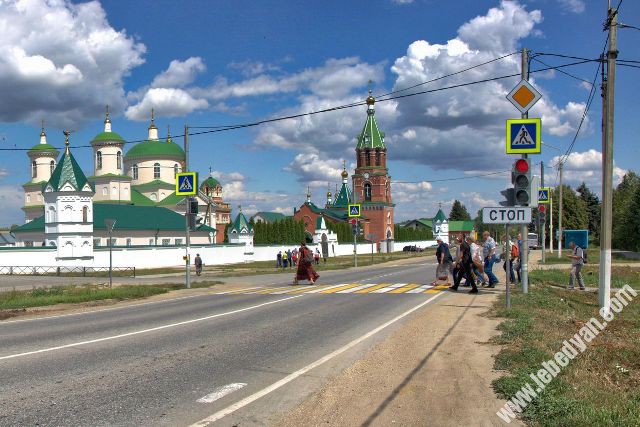 пешеходный переход в Троекурово