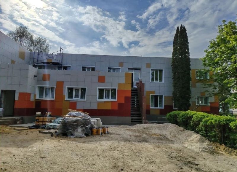 Детский сад Тополек в Лебедяни реконструируют
