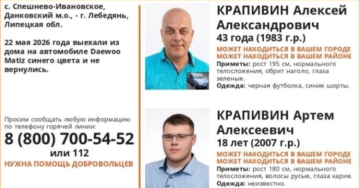 Крапивины. Пропали люди