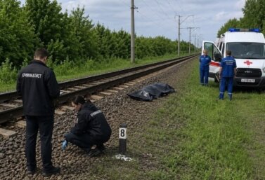 Под Лебедянью у железной дороги нашли труп женщины