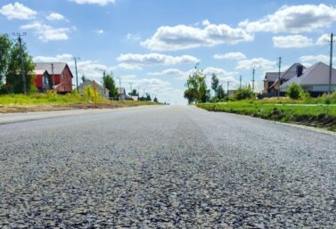 На западной окраине Лебедяни асфальтируют 4 улицы