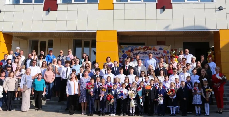 1 сентября в селе Куймань после капремонта открылась школа