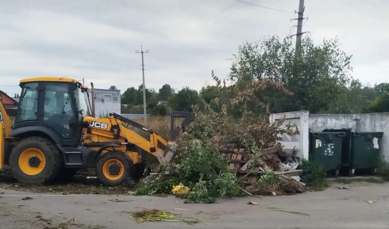 Ликвидация свалок в Лебедяни