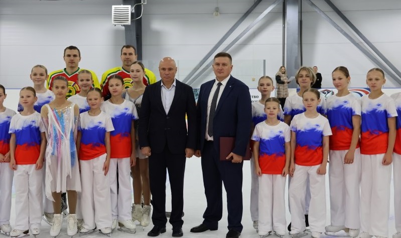 На торжественном открытии Лебедянь-арены 17 сентября 2026 года